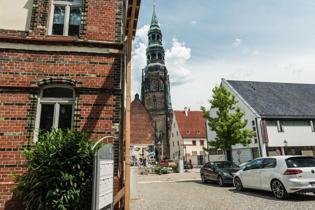 Apartmenthaus Am Dom Junior Suite Mit Parkplatz Zwickau Buitenkant foto